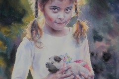Chao-Richard-Tiejun-Little-Girl-Edged-with-Gold-75x55
